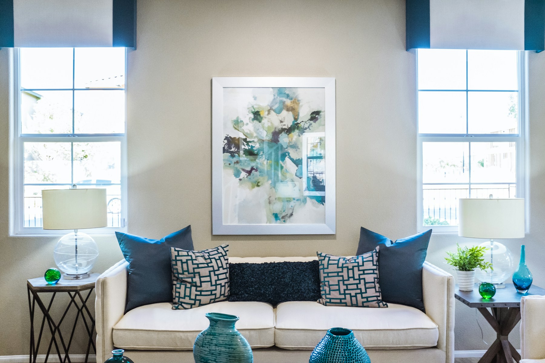 A welcoming, carefully styled living room